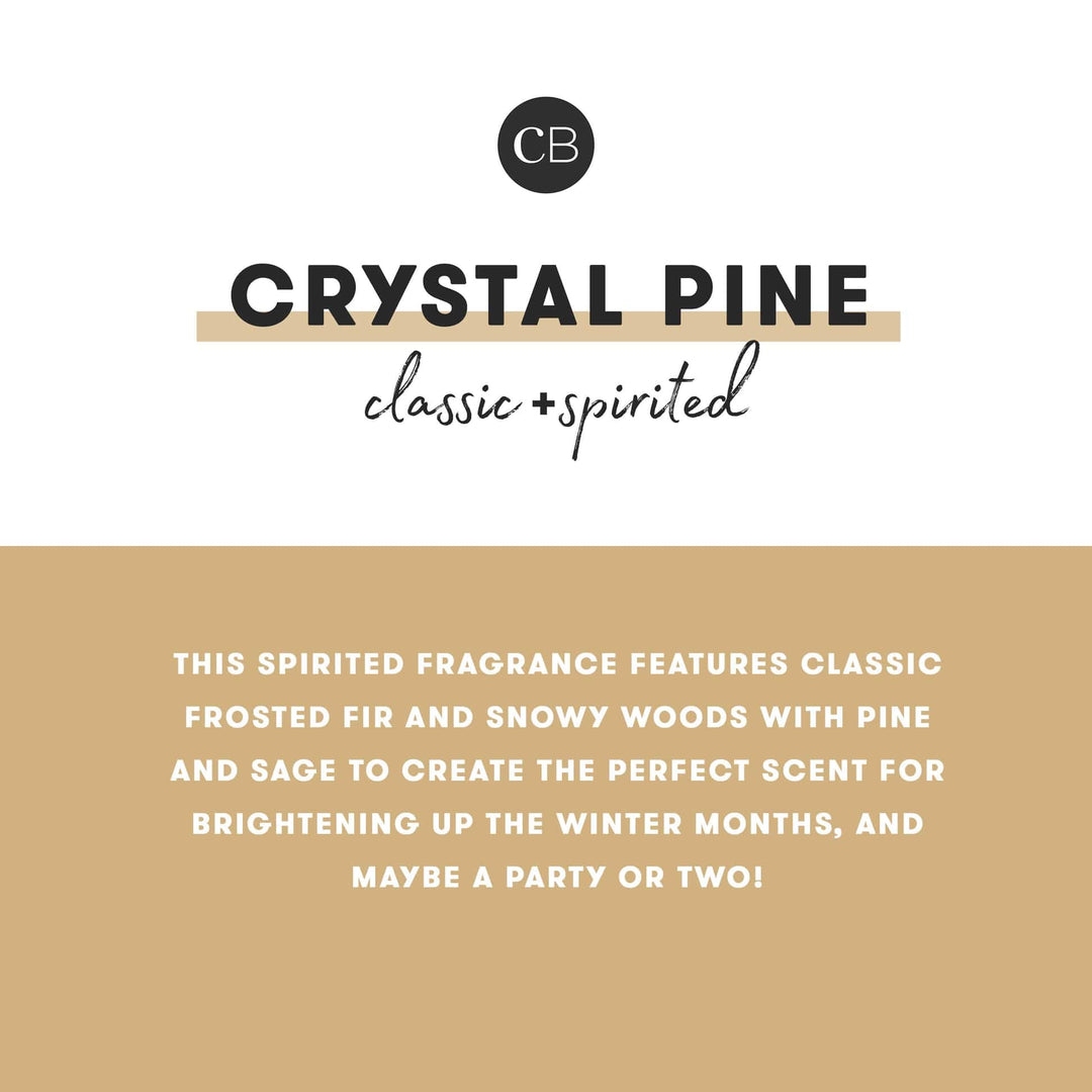 Crystal Pine Glimmer Petite Jar Candle
