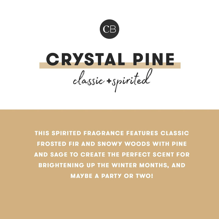 Crystal Pine Glimmer Petite Jar Candle