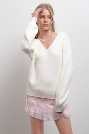 Charm Back Bow Sweater