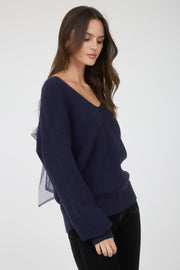 Charm Back Bow Sweater