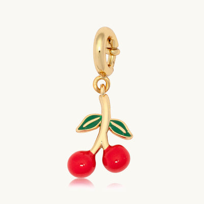 Little Words Project Charm - Cherries