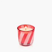 Voluspa Crushed Candy Cane Pedestal Candle