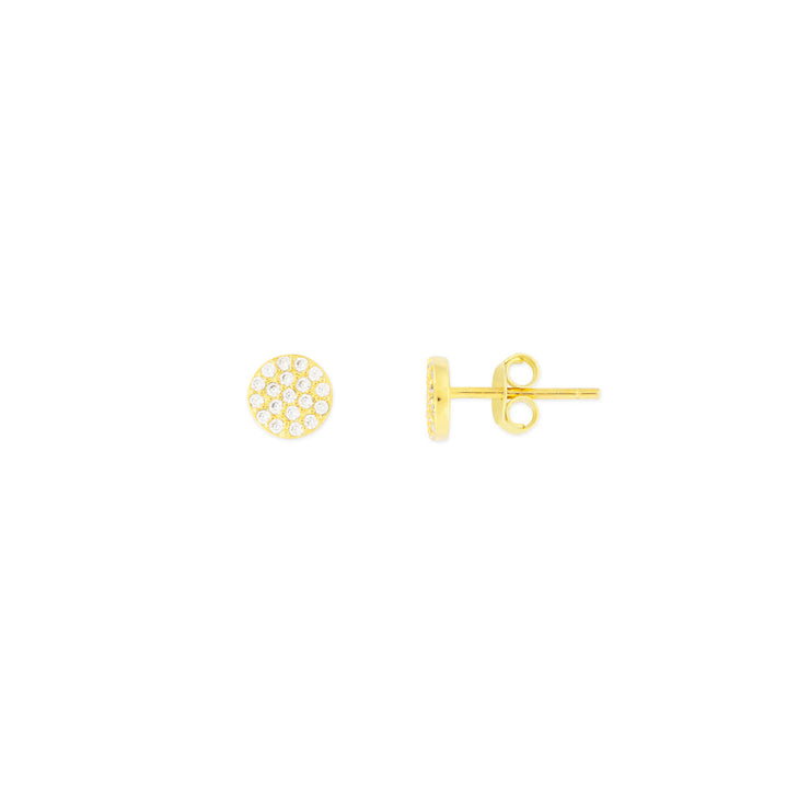 FYB Crystal Juliet Studs - Gold