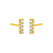 FYB Maeda Bar Studs - Gold