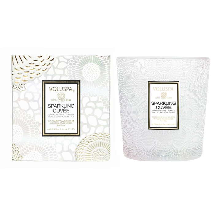 Voluspa Sparkling Cuvee Classic Boxed Candle