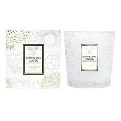 Voluspa Sparkling Cuvee Classic Boxed Candle