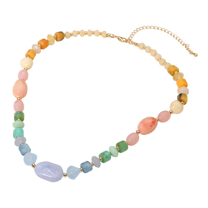 Golden Hour Beaded Necklace