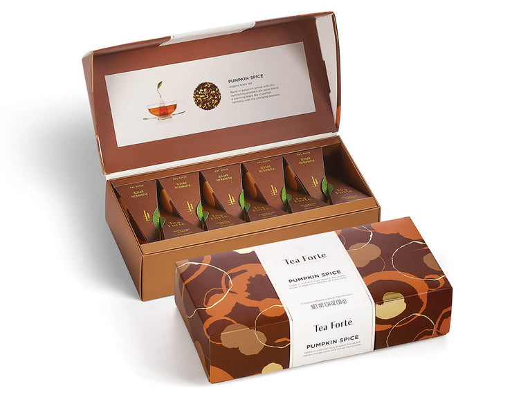 Tea Forte Petite Presentation Box Pumpkin Spice