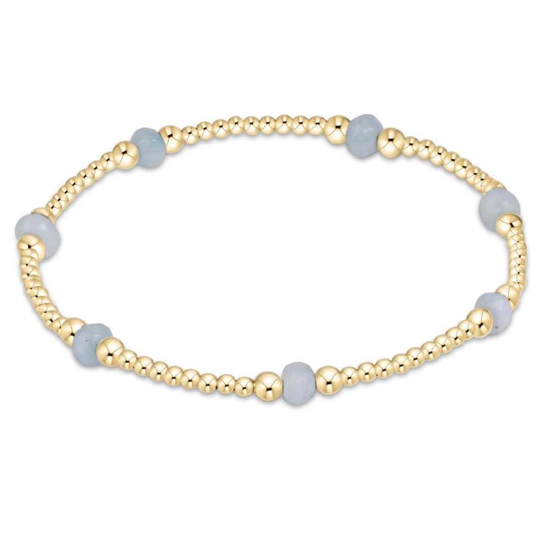Enewton Purpose Gemstone 4mm Gold Filled Bracelet Enewton Purpose Gemstone 4mm Gold Filled Bracelet Bracelet