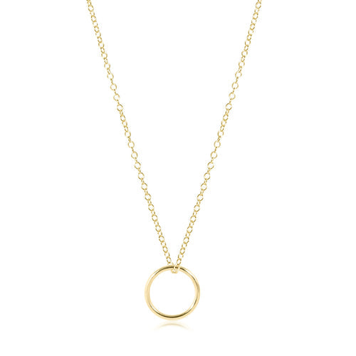 Enewton Halo Gold Filled Necklace