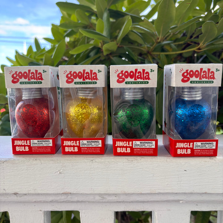 Goolala Christmas Jingle Bulb Squishy Goolala Christmas Jingle Bulb Squishy | Stocking Stuffer Kids