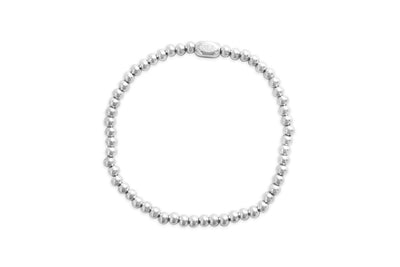 Isla Waterproof Silver 24/7 Stretch 4mm Bracelet