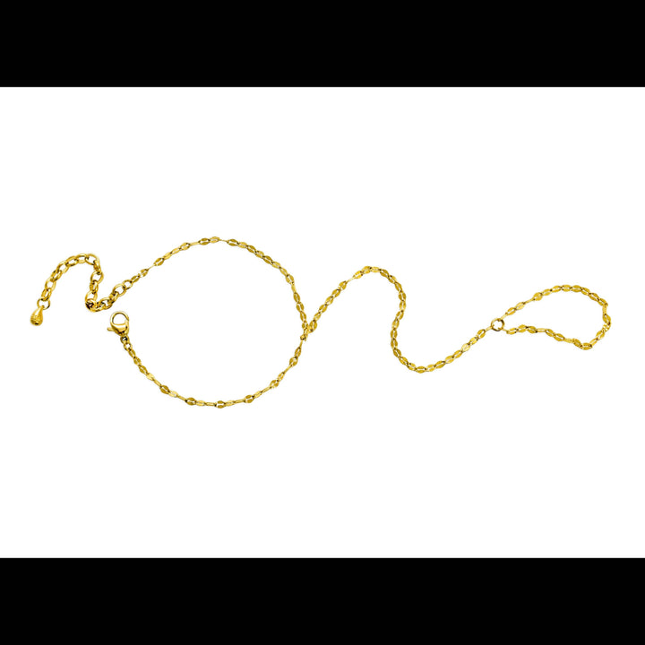 Isla Mirror Hand Chain – Gold or Silver, Waterproof, Tarnish-Free