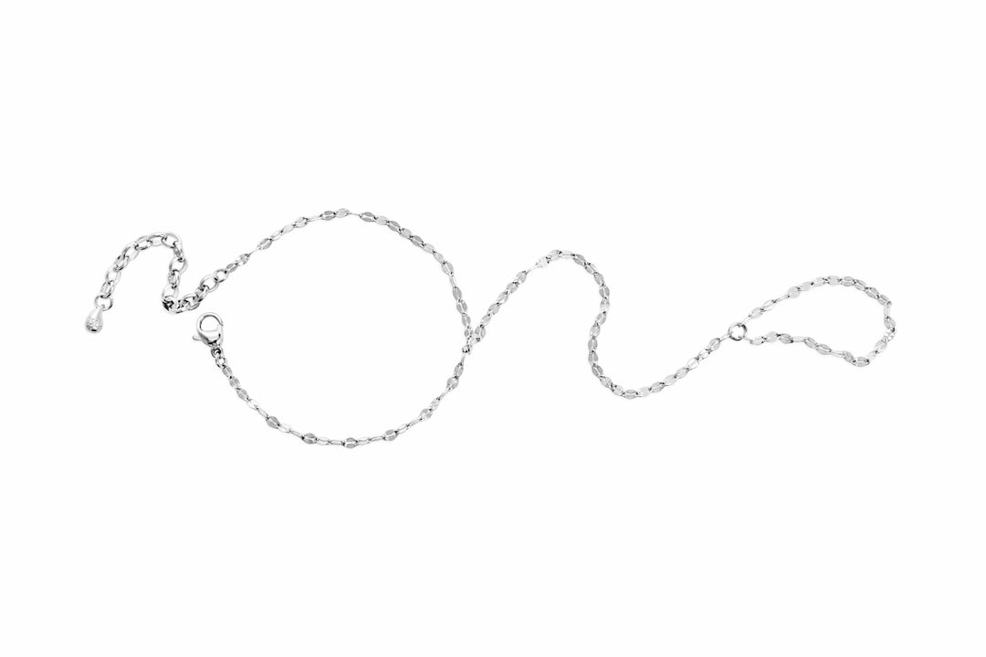 Isla Mirror Hand Chain – Gold or Silver, Waterproof, Tarnish-Free
