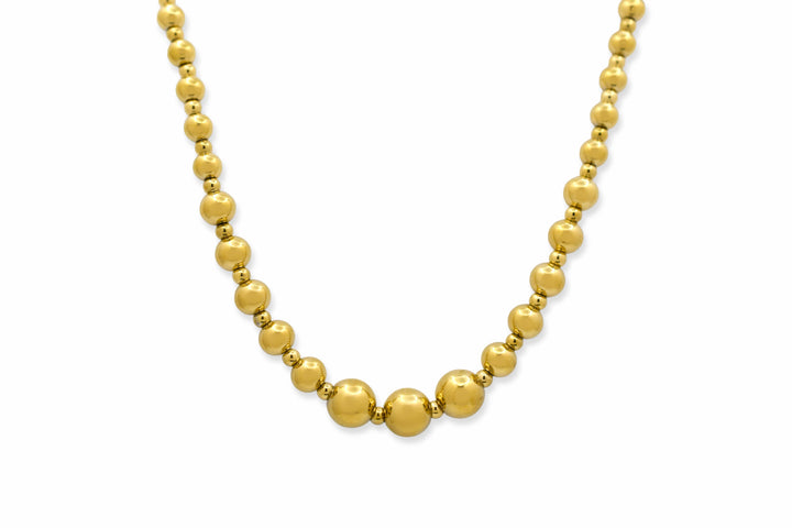 Isla Waterproof Graduated Bubble Necklace