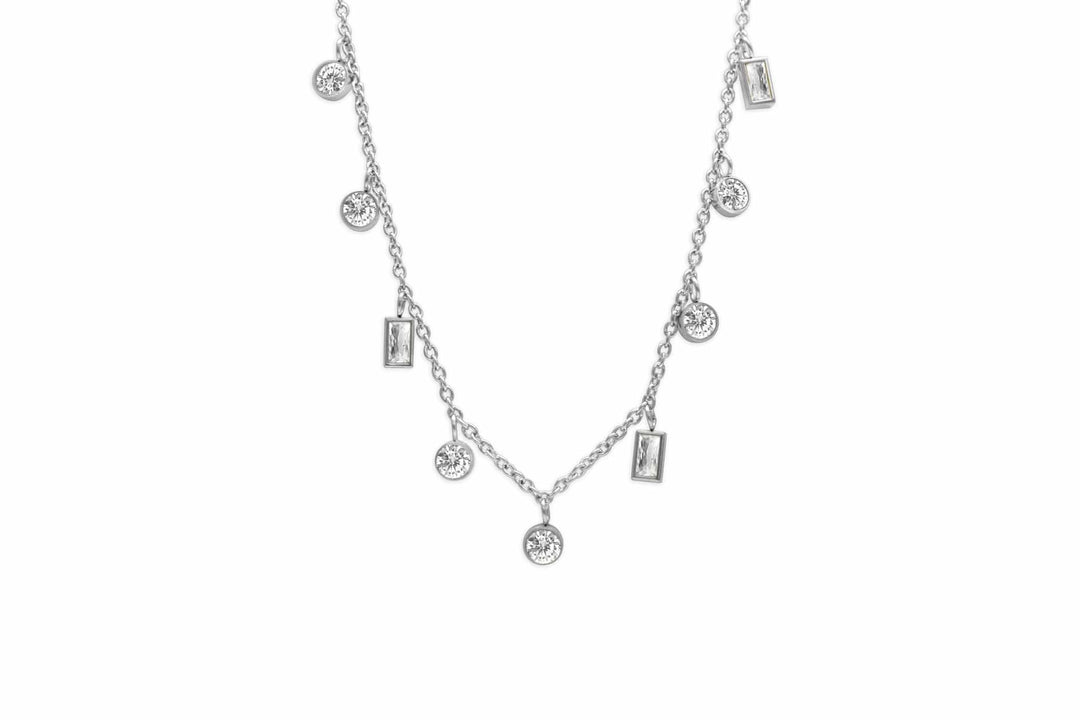 Isla Waterproof Anacapri Necklace - Silver