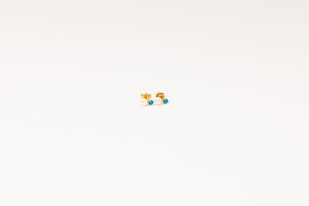 Birthday Pearl Stud Earrings