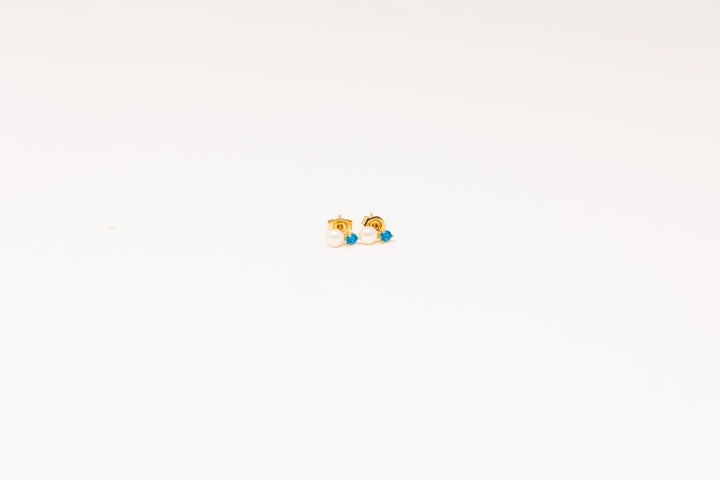 Birthday Pearl Stud Earrings