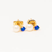 Birthday Pearl Stud Earrings