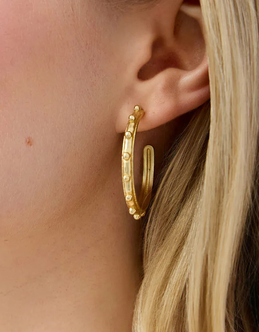 Spartina 449 Mercer House Skinny Hoop Earrings