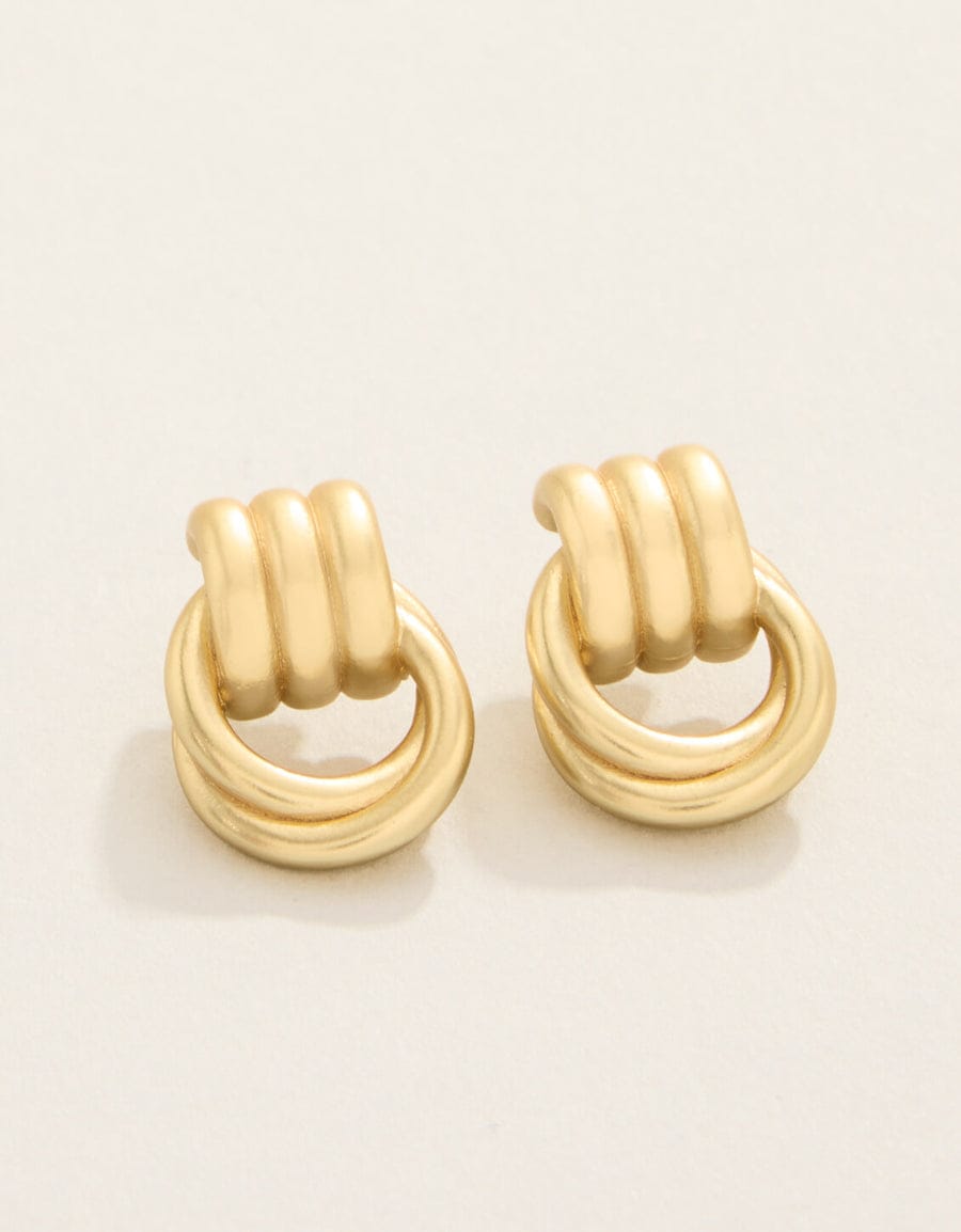 Spartina 449 Francis Gold Stud Earrings Spartina 449 Francis Gold Stud Earrings | Chunky Knot Stud Earrings