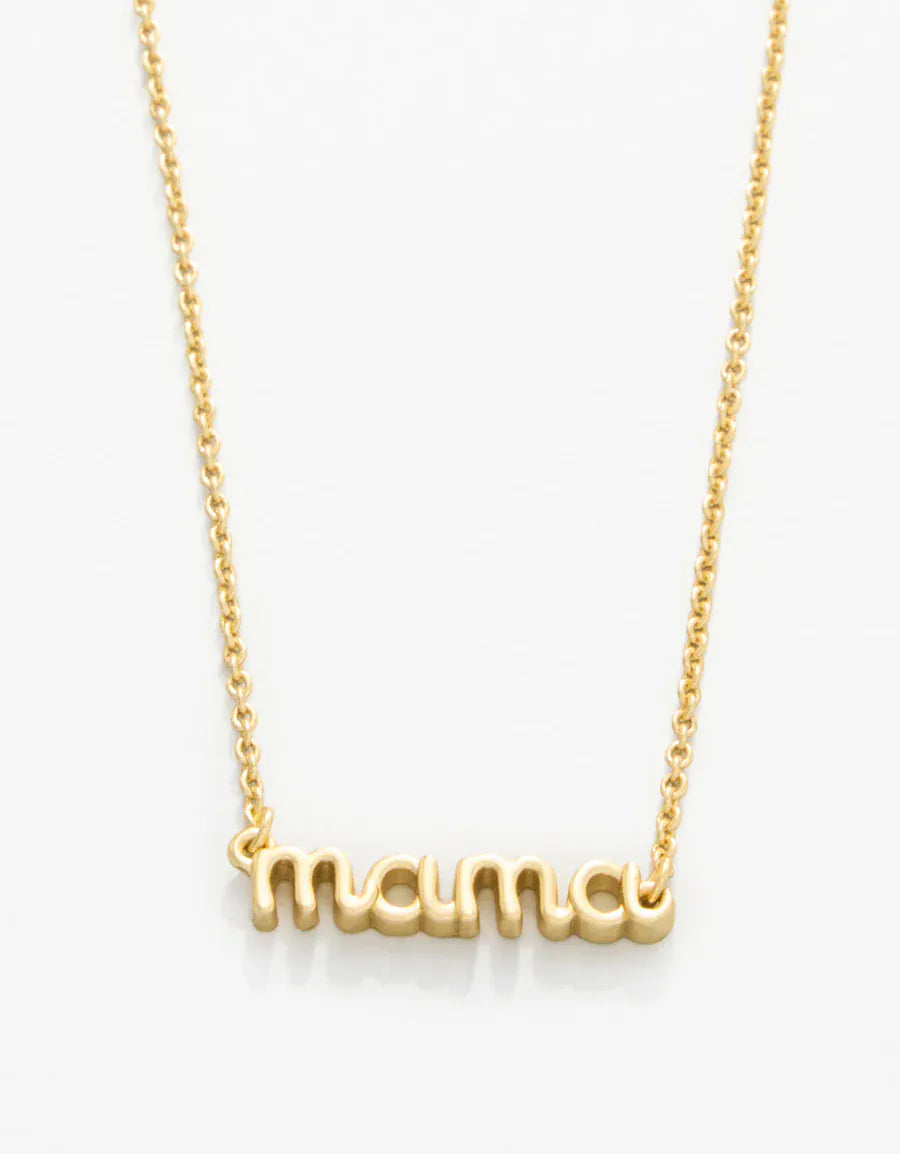 Spartina 449 Sea La Vie Thanks Mama/Script Necklace
