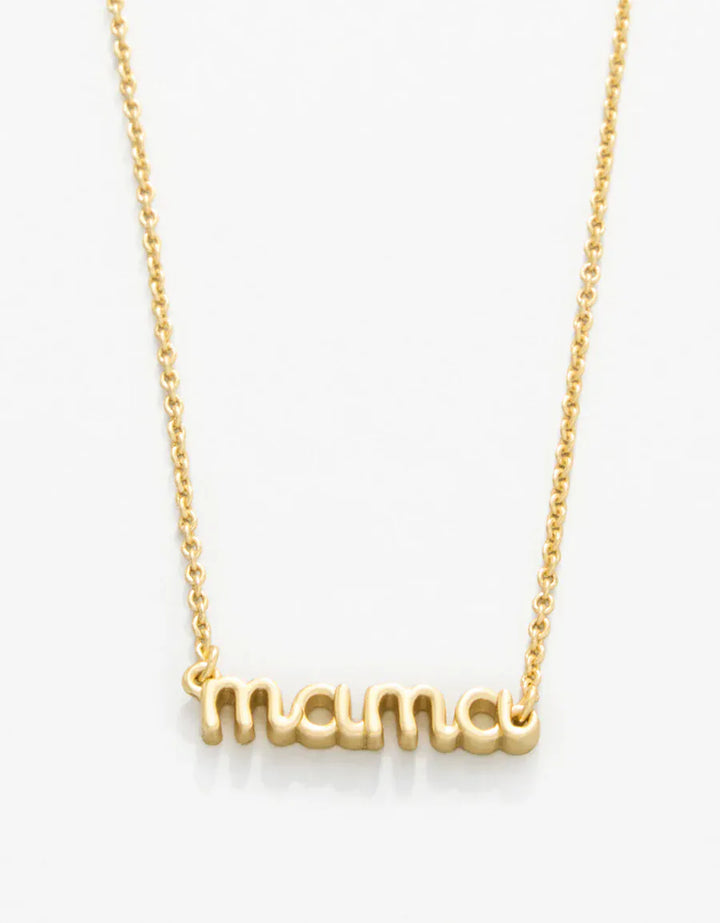 Spartina 449 Sea La Vie Thanks Mama/Script Necklace