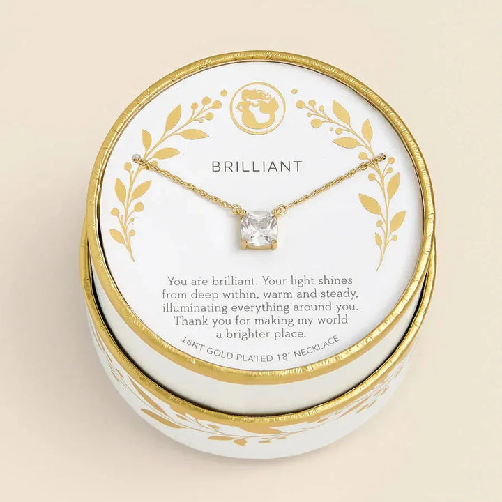 Spartina 449 Sea La Vie Shine Brilliant Cushion Necklace