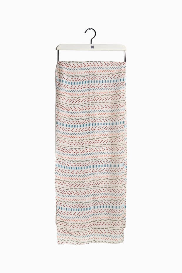 Geometric Print Scarf – Lightweight Soft Wrap