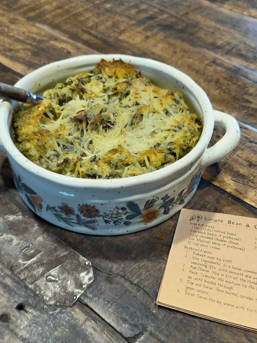 Artisan Dip Crock | Ceramic Hostess Gift Dip Bowl Set