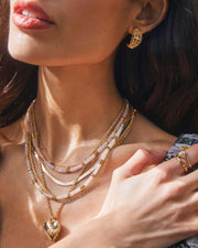 Kendra Scott Krista Lace Huggie Earrings in Gold