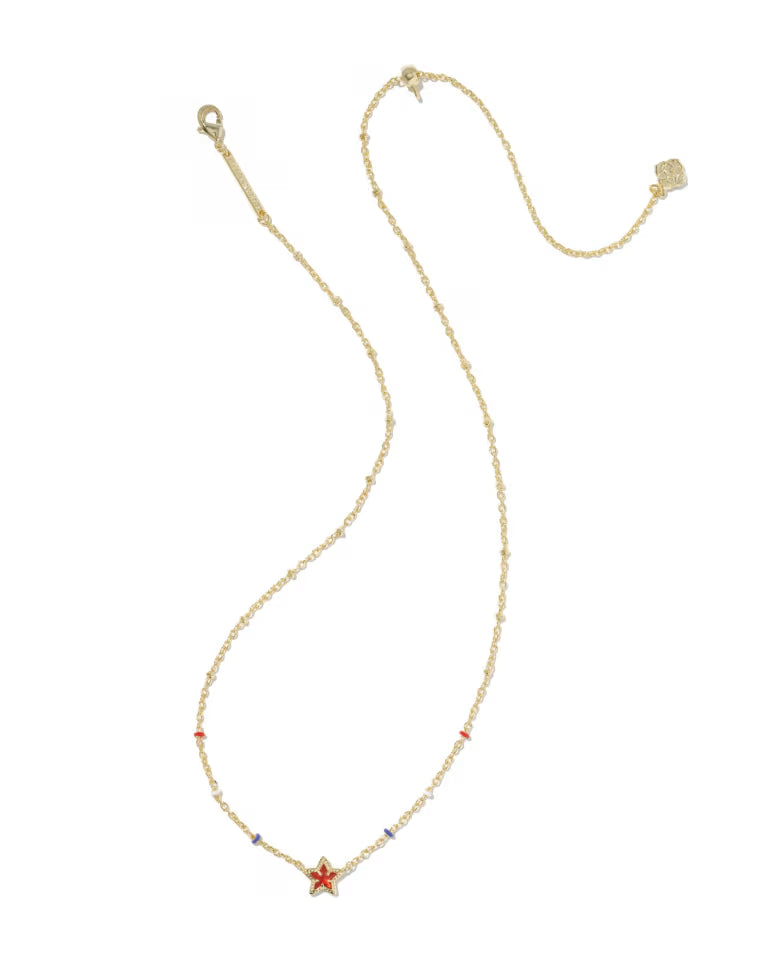 Kendra Scott Mini Cassidy Gold Pendant Necklace