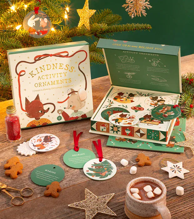 Kindness Activity Ornaments Gift Set Kindness Activity Ornaments Gift Set – Family Holiday Fun Kids