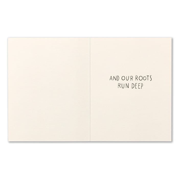 True Friends Grow Together Friendship Card