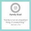Lola Family Silver Pendant - Pale Grey