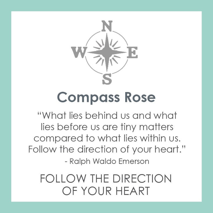 Lola Compass Pendant - Oxy
