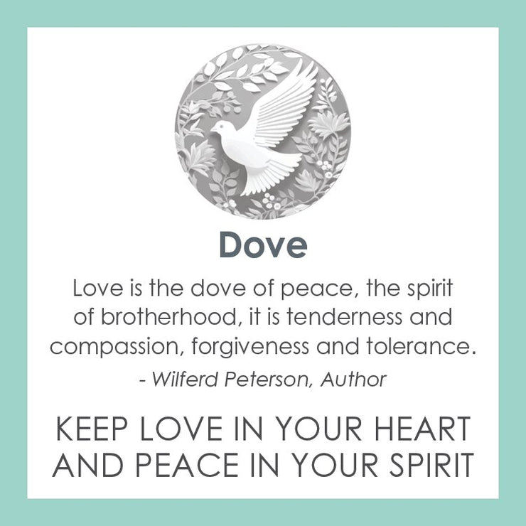Lola Dove Pendant - Alpine White