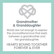 Lola Grandmother & Granddaughter Pendant - Silver & Grey