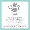 Lola Lucky Tag Pendant - Silver