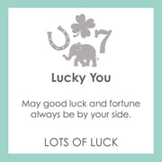 Lola Lucky You Pendant - All Gold