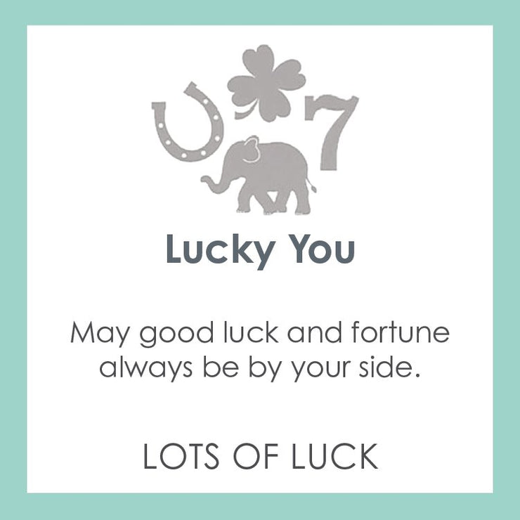 Lola Lucky You Pendant - All Gold