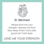 Lola St. Michael Pendant - Gold Center