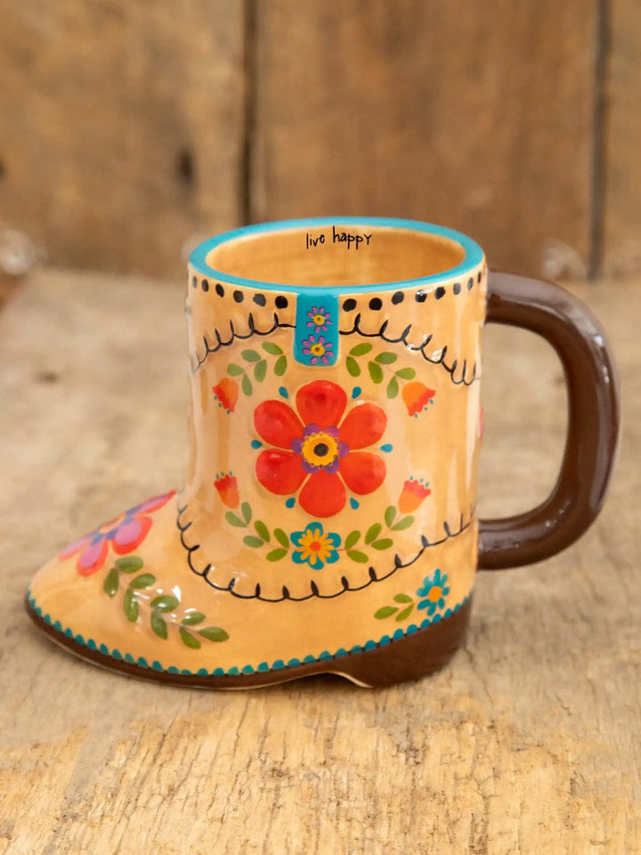 Betty the Boot Folk Art Mug
