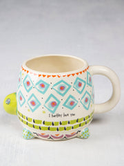 Natural Life Folk Turtle Mug