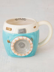 Natural Life Camera Folk Mug