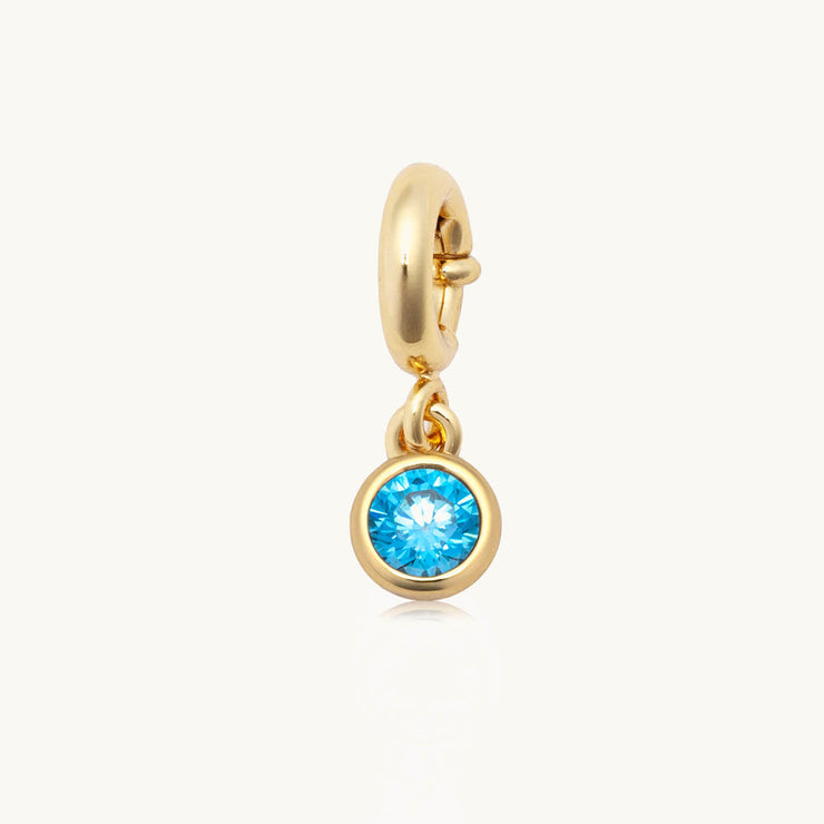 Little Words Project Charm - Birthstone March