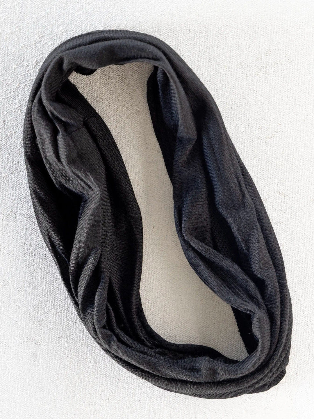 Natural Life Solid Black Boho Bandeau Solid Black Boho Bandeau – Multiway Headband &amp; Scarf Accessories