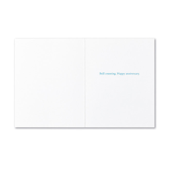 How Do I Love Thee Anniversary Card