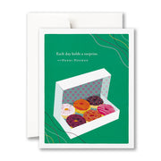 Each Day Holds a Surprise Birthday Card