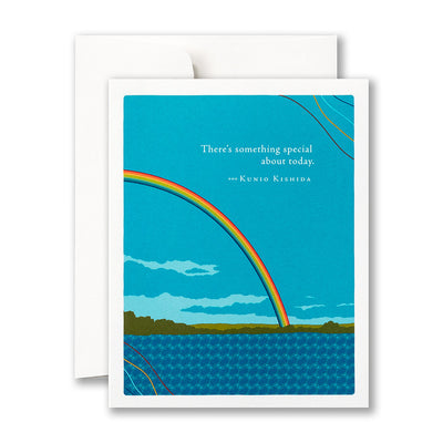There's Something Special Birthday Card
